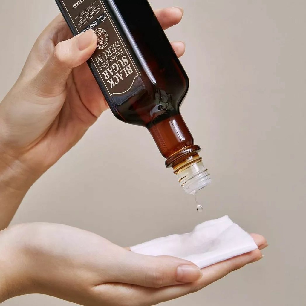 Nước thần dưỡng da SKINFOOD BLACK SUGAR OERFECRT FIRST SERUM THE ESSENTIAL