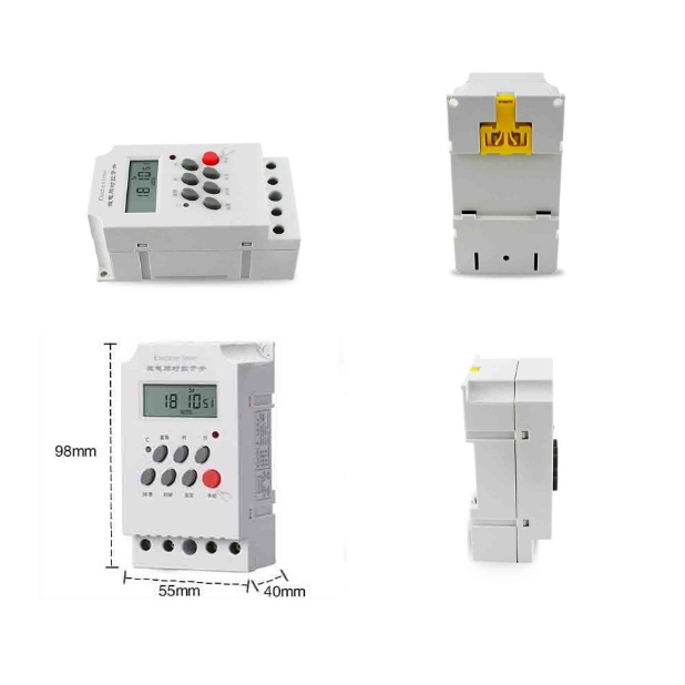 Timer hẹn giờ - KG316T-II 220v 25A , công tắc hẹn giờ tự động.Hẹn giờ bật tắt thiết bị điện