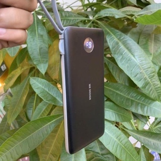 Pin sạc dự phòng WK ​​WP-153 10000mAh Tích hợp Cáp 3 đầu IPhone/micro/Type C - Màn hình LE
