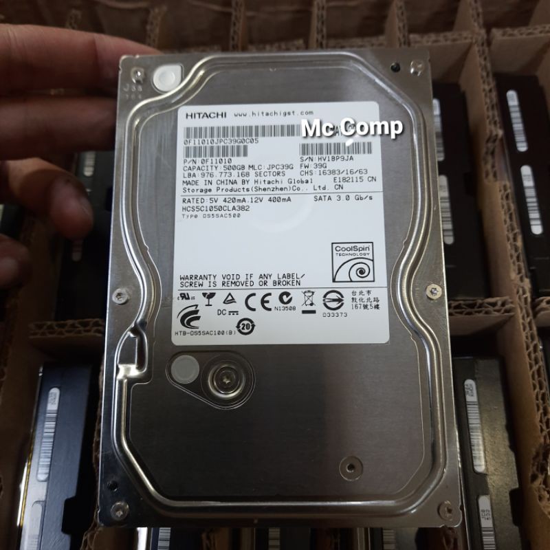 Ổ Cứng Wd Hitachi Sata 500gb 3.5 Inch | BigBuy360 - bigbuy360.vn
