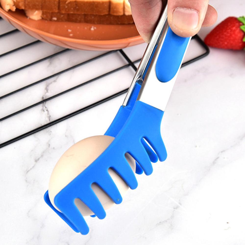 Kẹp Gắp Mì Ý Bằng Silicone Và Thép Không Gỉ