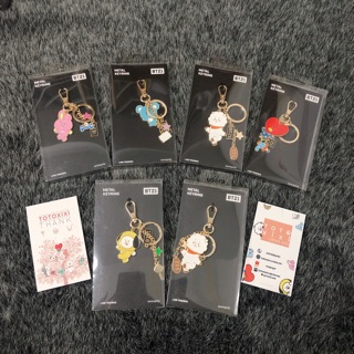 Metal keyring BT21