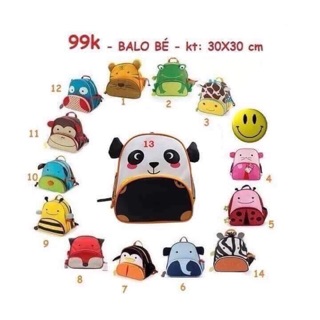 Balo cho bé mầm non