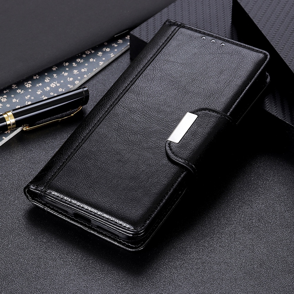 Oppo Reno 10 Pro + A38 A58 A18 A98 A78 Reno 8/8T 8Z 5G 7/7Z A58 A96/A76 Bao Da Điện Thoại Da Bò Dạng Ví Nắp Lật Có Ngăn Đựng Thẻ Ốp