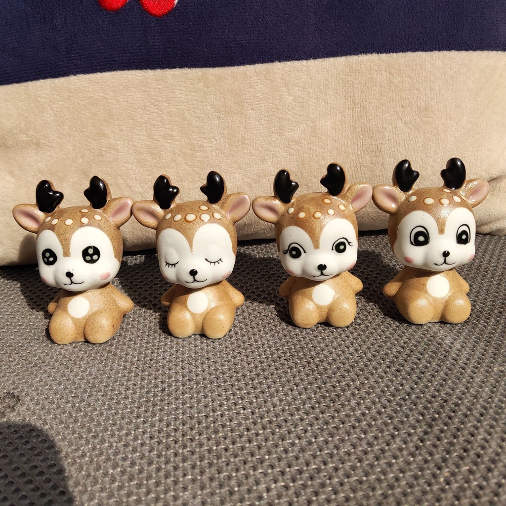 (hàng sẳn TP.HCM) Bộ kệ nhựa hình cây trưng bày Mèo thần tài sứ, trang trí bàn làm việc, quà tặng mừng khai trương.