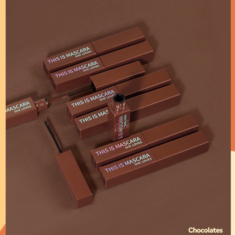 Mascara lông mày SHE LOVES nghiêng 45 độ chống thấm nước lâu trôi | BigBuy360 - bigbuy360.vn