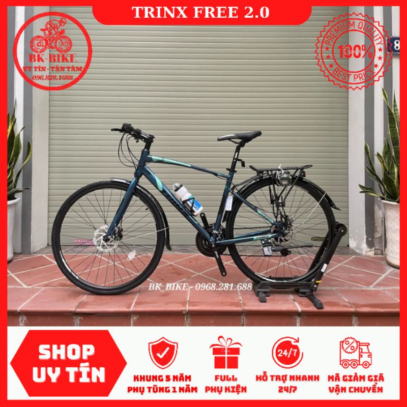 Xe Đạp Thể Thao Trinx Free 2.4 2023 | Khung Nhôm Dây Âm, Groupset Shimano EF500 (Nhật Bản)