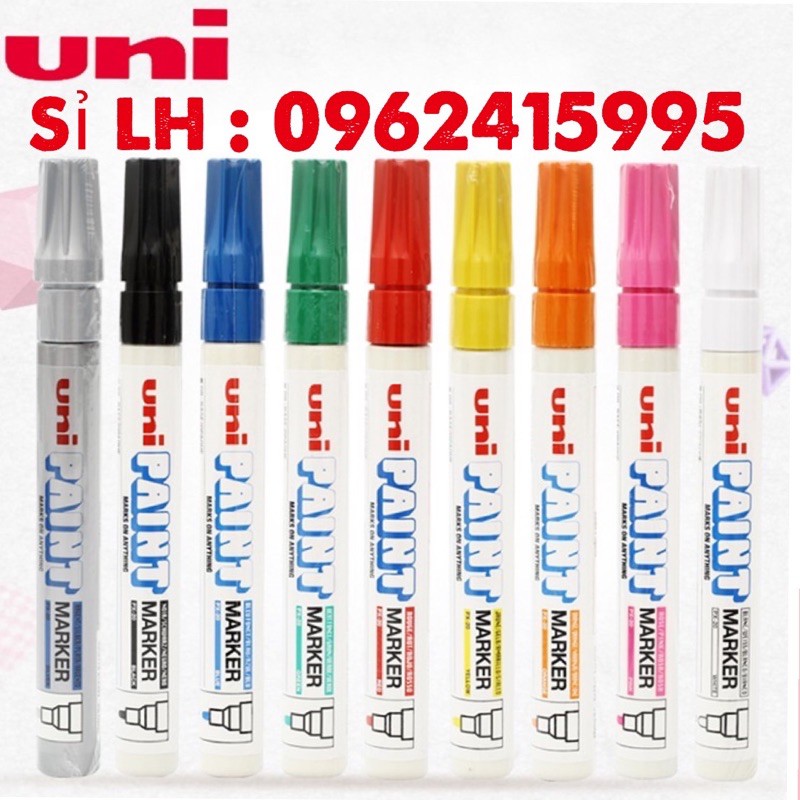 Bút sơn Uni Paint Marker – PX20 (2.2 đến 2.8mm) ( viết mọi chất liệu )