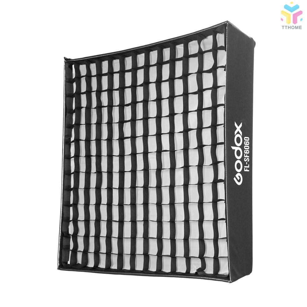 T&T Godox FL-SF6060 Softbox Kit with Honeycomb Grid Soft Cloth Carry Bag for Godox FL150S Flexible LED Light Roll-Flex P