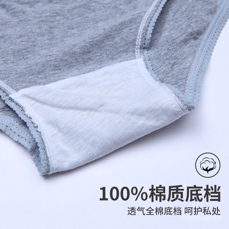 Quần Lót Cotton Lưng Cao Cho Phụ Nữ Mang Thai