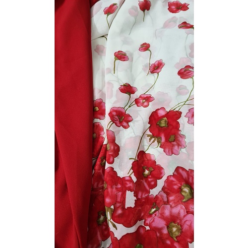 Vải áo dài tơ hoa 4 lớp