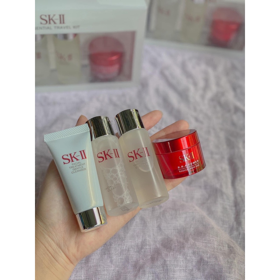 Set Skii Mini 4 Món Power Kit Mini Du Lịch Tiện Lợi ( Set 4 món RNA Kit )