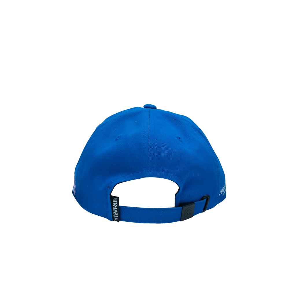 5THEWAY® /oval/ UNSTRUCTURE WASHED DAD CAP™ in DIRECTOIRE BLUE aka Nón Lưỡi Trai Xanh Dương