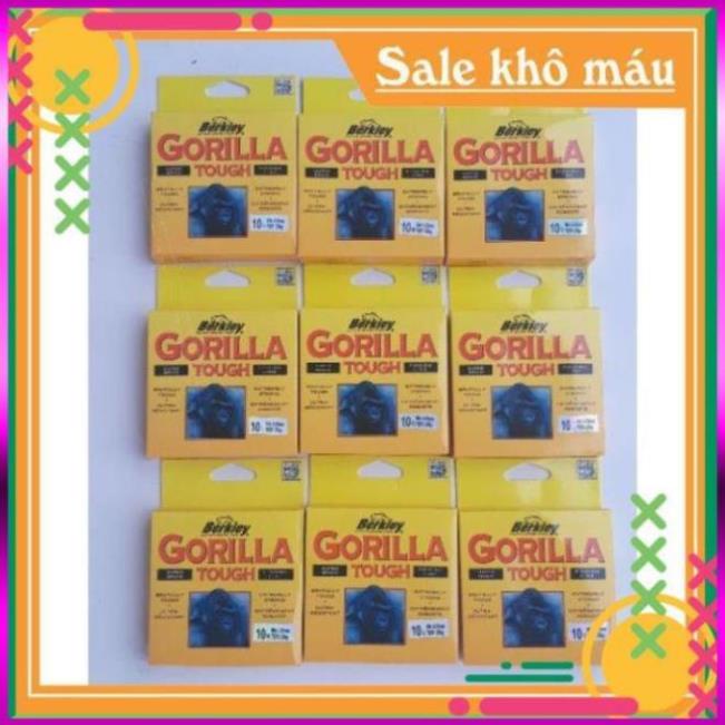 ⭐  [Xả Kho Lấy Vốn] Cước Câu Cá Cước Khỉ GORRILLA Màu Xanh 100m Siêu Bền