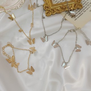 Dây chuyền & vòng tay bướm Butterfly