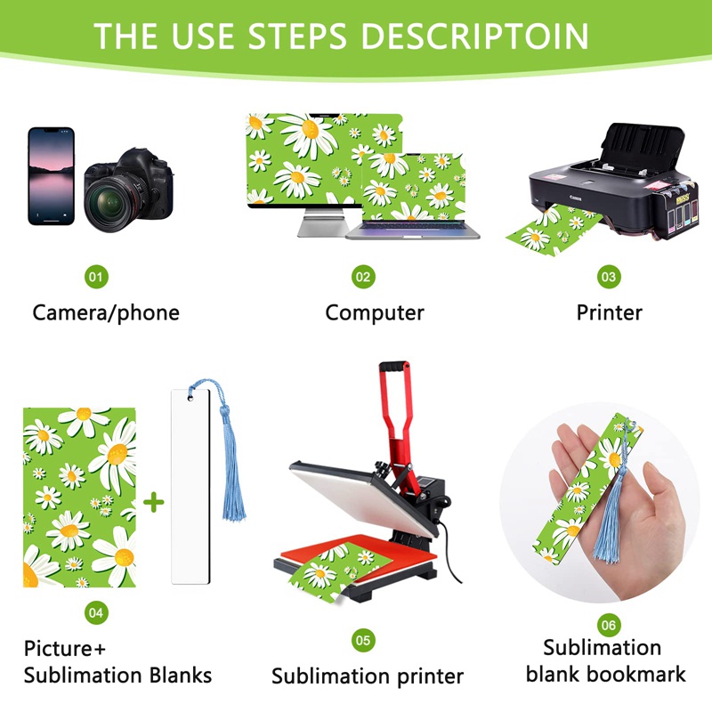 Bộ 30 Thẻ Đánh Dấu Trang Sách Trống Thủ Công Tự Làm