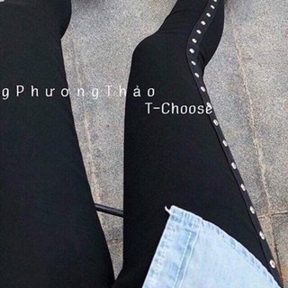 QUẦN LEGGING Sọc Đinh