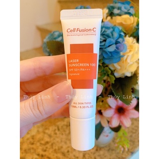[Thanh Lý] Kem chống nắng Cell Fusion C Laser Sunscreen 10ml, 20ml