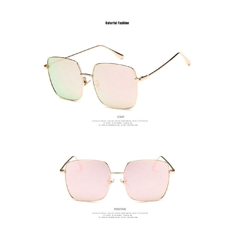 Kính Gọng Kim Loại To Bản Phong Cách Ulzzang Hàn Quốc Thời Trang