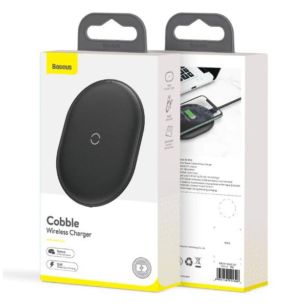 Đế Sạc Nhanh Không Dây 15W Chuẩn Qi Cho Airpods PRO Iphone 11 Pro XS Max X Samsung S10 Xiaomi 9 - Thương Hiệu Baseus