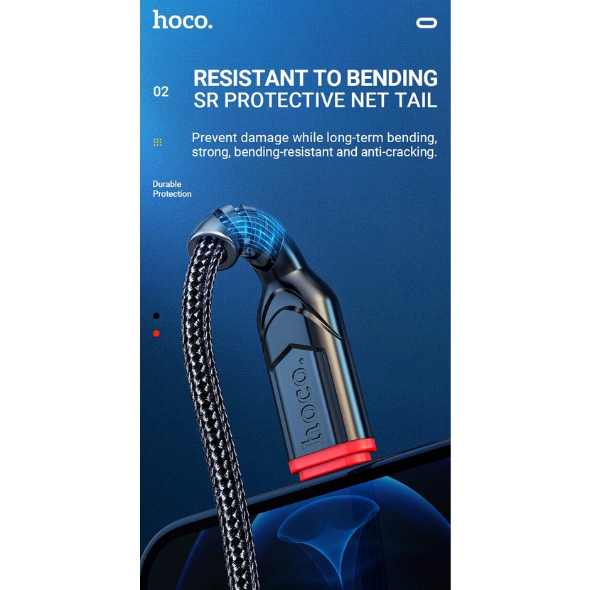 ⚡Mới⚡Dây Sạc Nhanh Hoco X59 Dây Dù+ Chống Đứt Cáp Sạc 2.4A/3A Hỗ Trợ Truyền Dữ Liệu Cho ip/Micro USB/Type-C Dài 1M