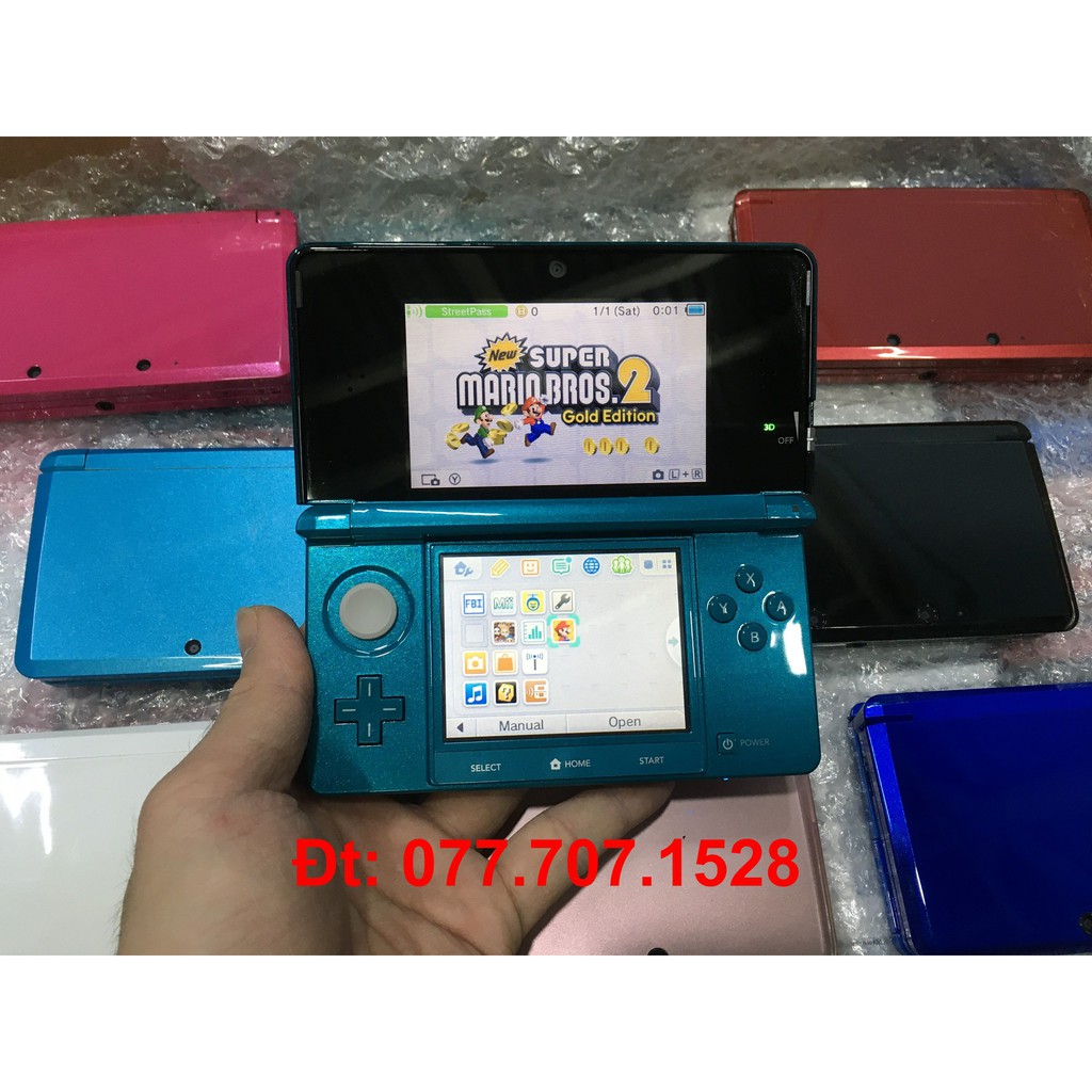 Máy Game Nintendo 3DS (Kho Game 5000+) Đầy Đủ Phụ Kiện