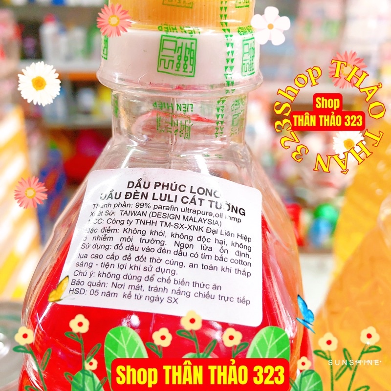 DẦU CÁT TƯỜNG LƯU LY CHÍNH HÃNG  Malaysia 🇲🇾