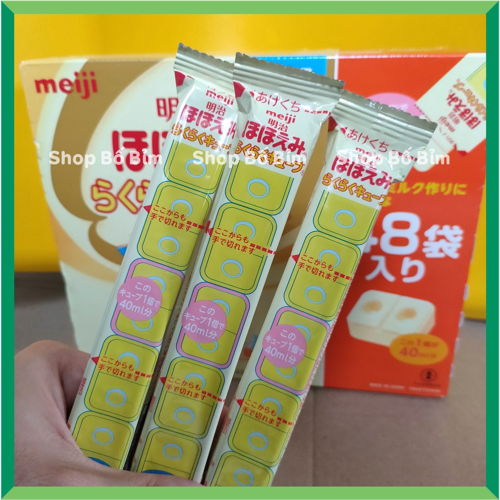 [Chính Hãng - Có Tem Phụ] Sữa Meiji Thanh Hộp 24 Thanh [Tách Lẻ] Thanh 27g