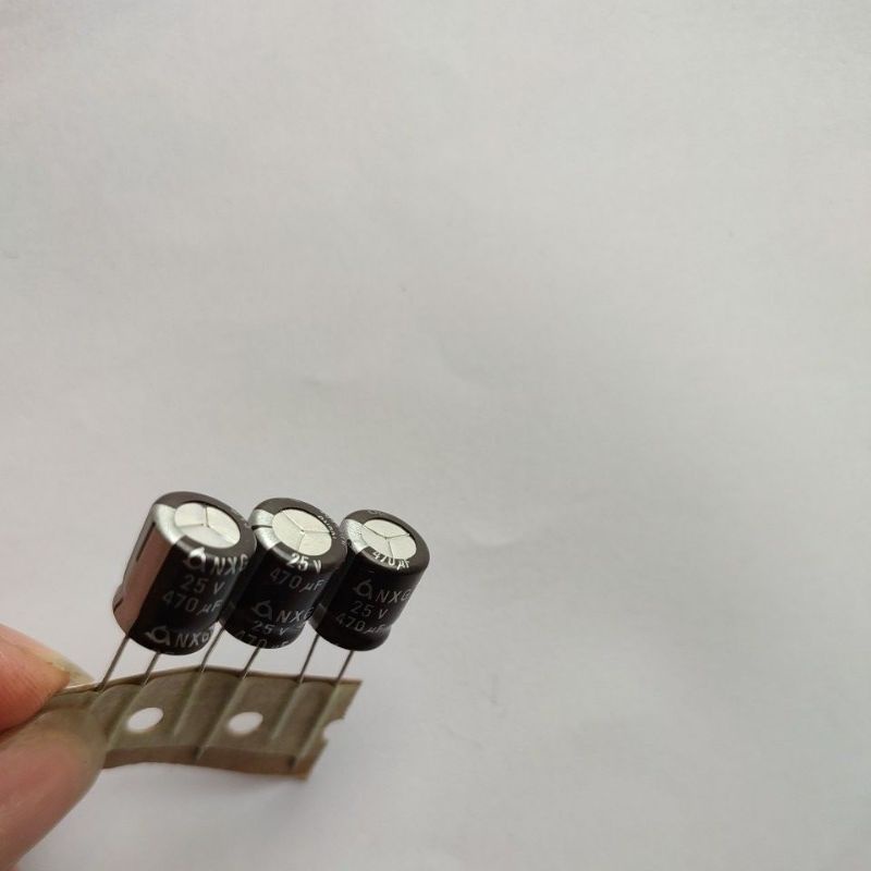 10 Chiếc tụ hóa 25V 470uF Samyoung loại tốt