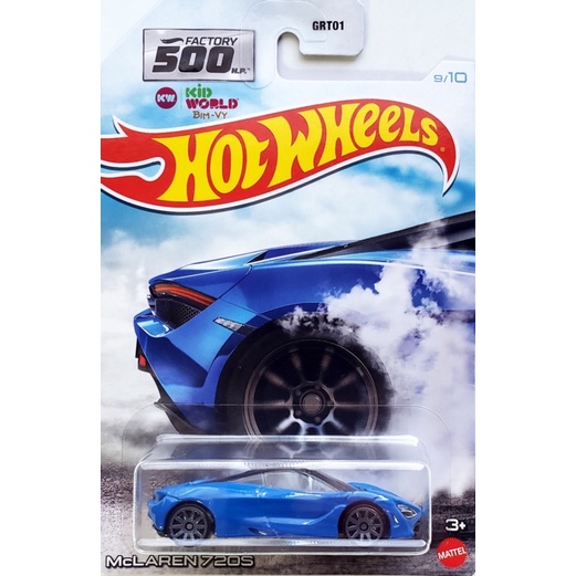 Xe mô hình Hot Wheels Factory 500 H.P. Assortment Series McLaren 720S GRT10.