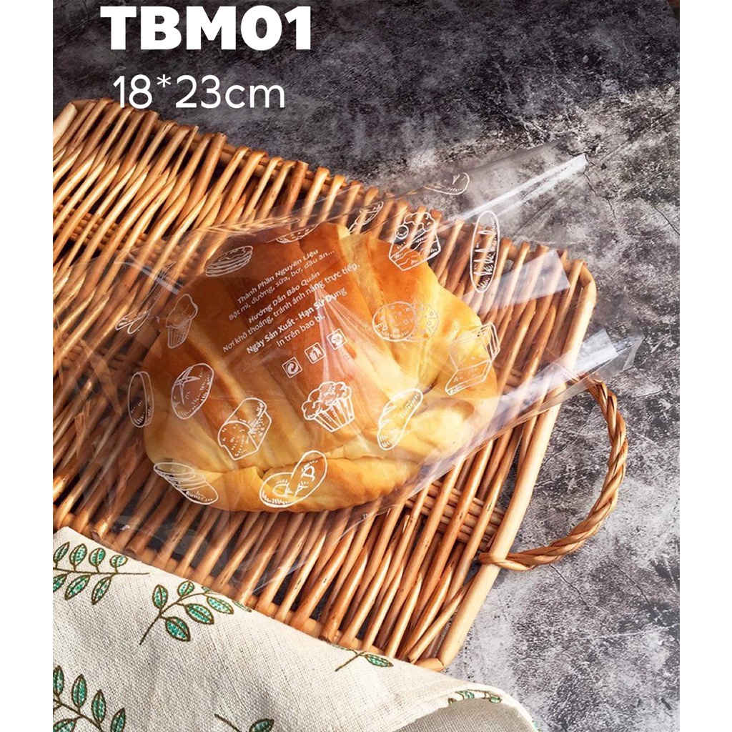 Túi đựng bánh mỳ Trắng TBM1 - 1kg