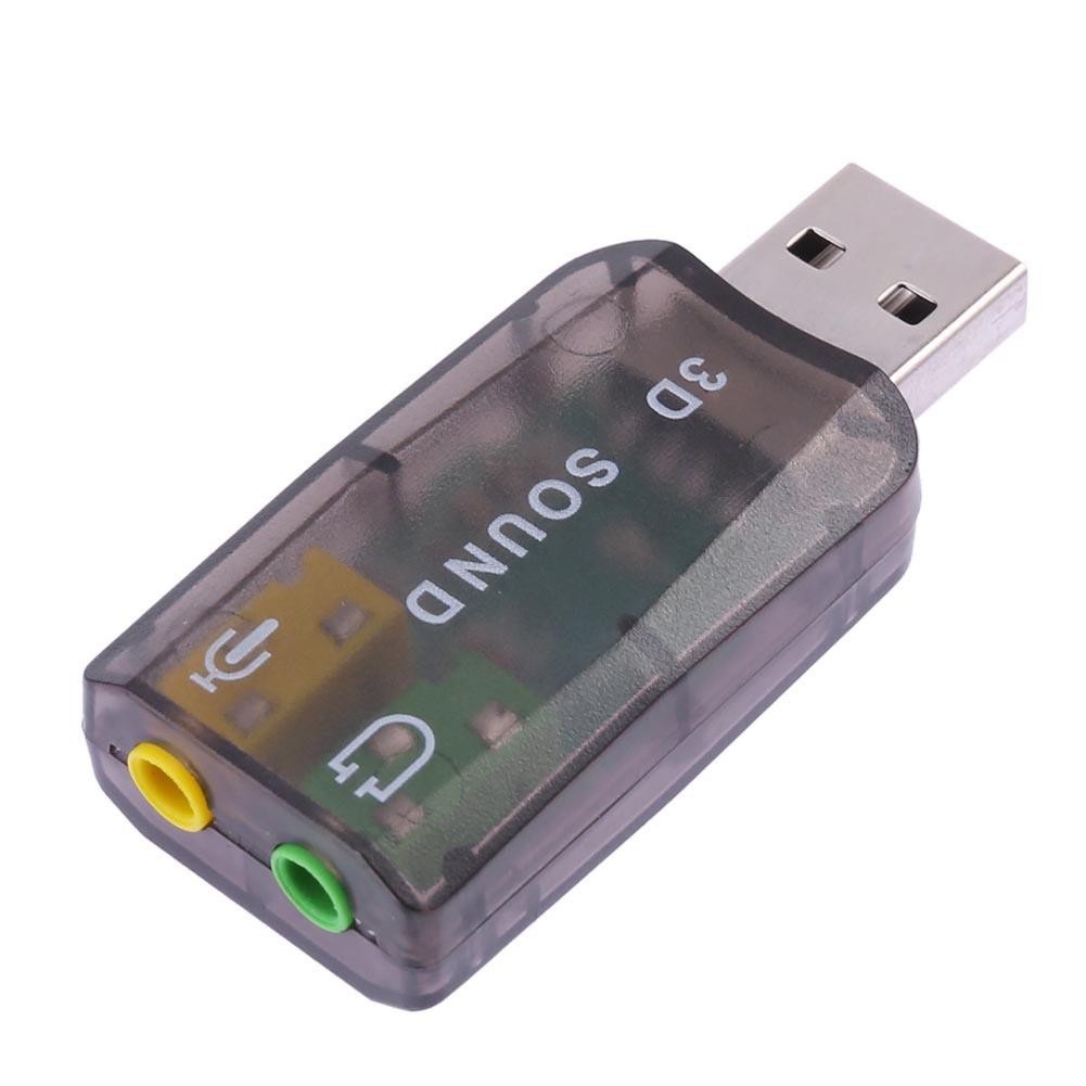 USB âm thanh 3D chất lượng cao cho máy tính / laptop tiện dụng | BigBuy360 - bigbuy360.vn