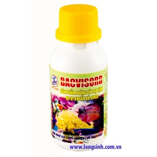 THUỐC TRỊ NẤM, ĐỤC MẮT, THỐI VÂY CHO CÁ CẢNH- BACVISORB