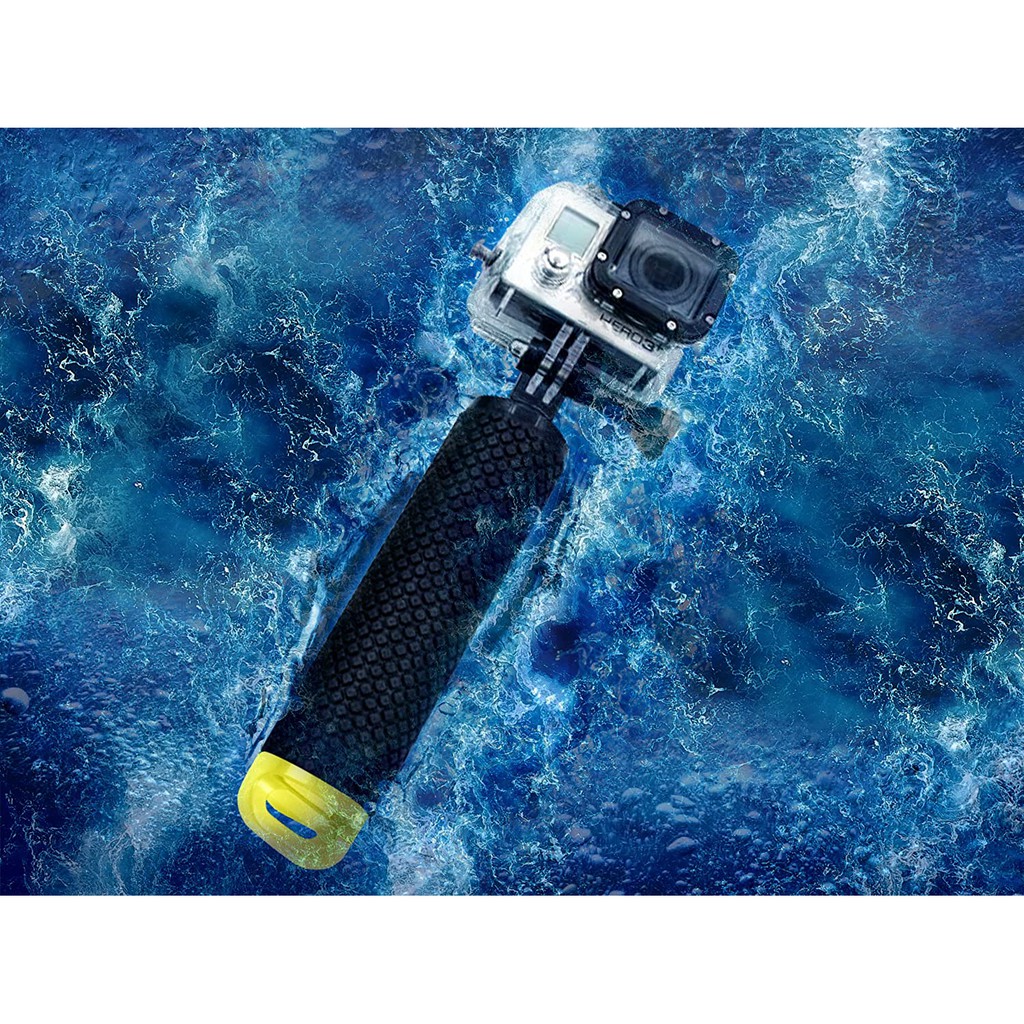 Tay cầm máy ảnh LAMMCOU chống nước hiệu quả thích hợp cho Gopro Hero 9 8 7 6 5 4 3 2 1