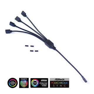 Cáp chia tín hiệu Led RGB (1 to 4)
