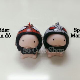 Móc khóa Couple ciu Spider