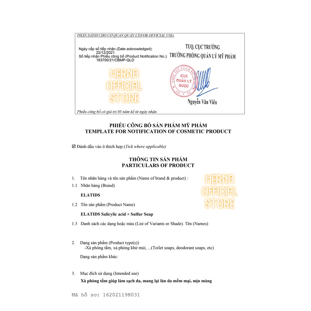 Xà phòng ngừa mụn lưng Elatids giảm dày sừng nang lông, ELATIDS là phiên bản nâng cấp xà bông tắm ATIDS