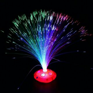 Đèn led bình hoa phát sáng sợi quang xinh xắn