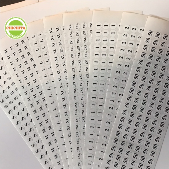 150 tem size số quần áo giầy dép size 1 cm giá rẻ