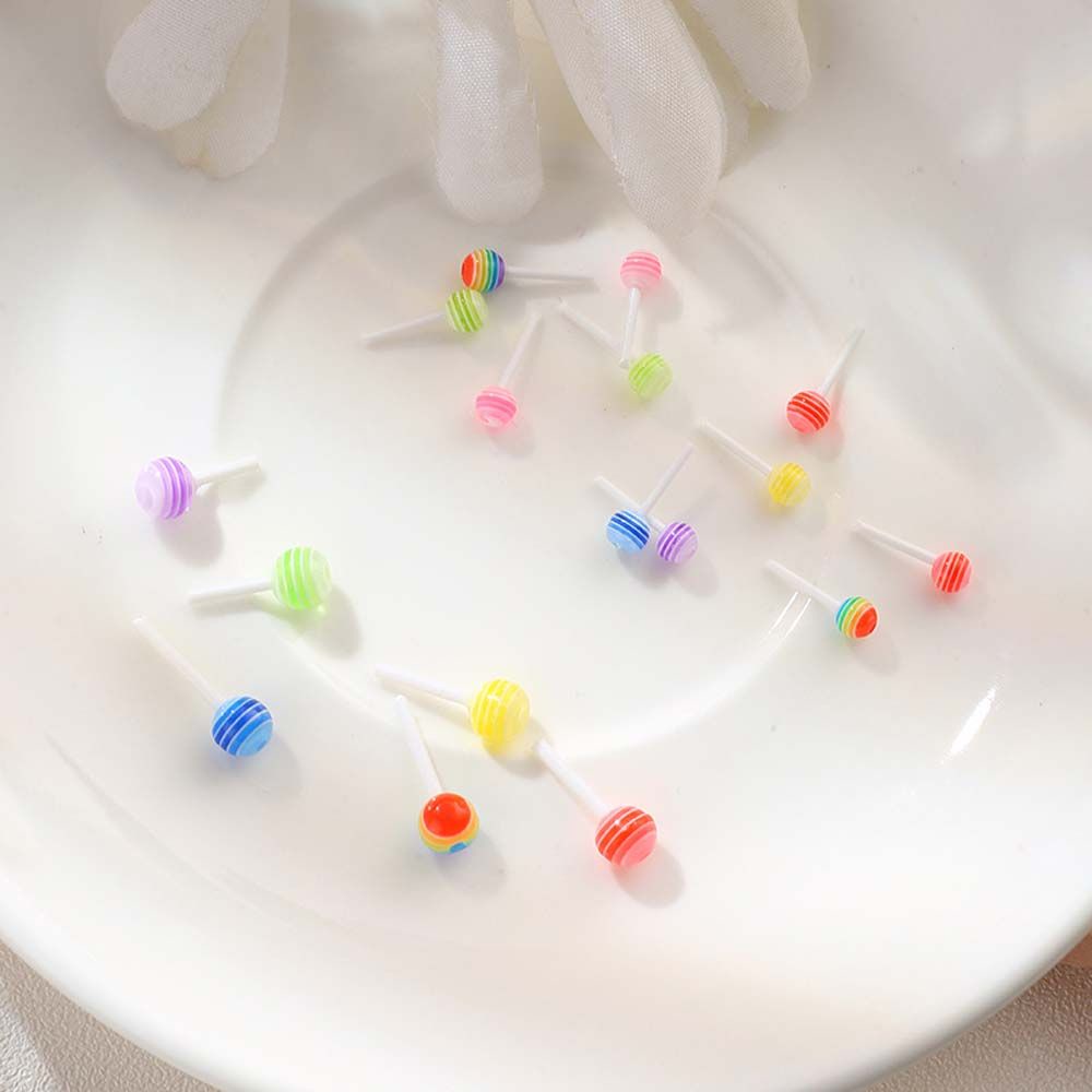 [Hàng mới về] Phụ kiện trang trí móng hình nơ 3d 7 trong 1 phong cách Nhật Bản