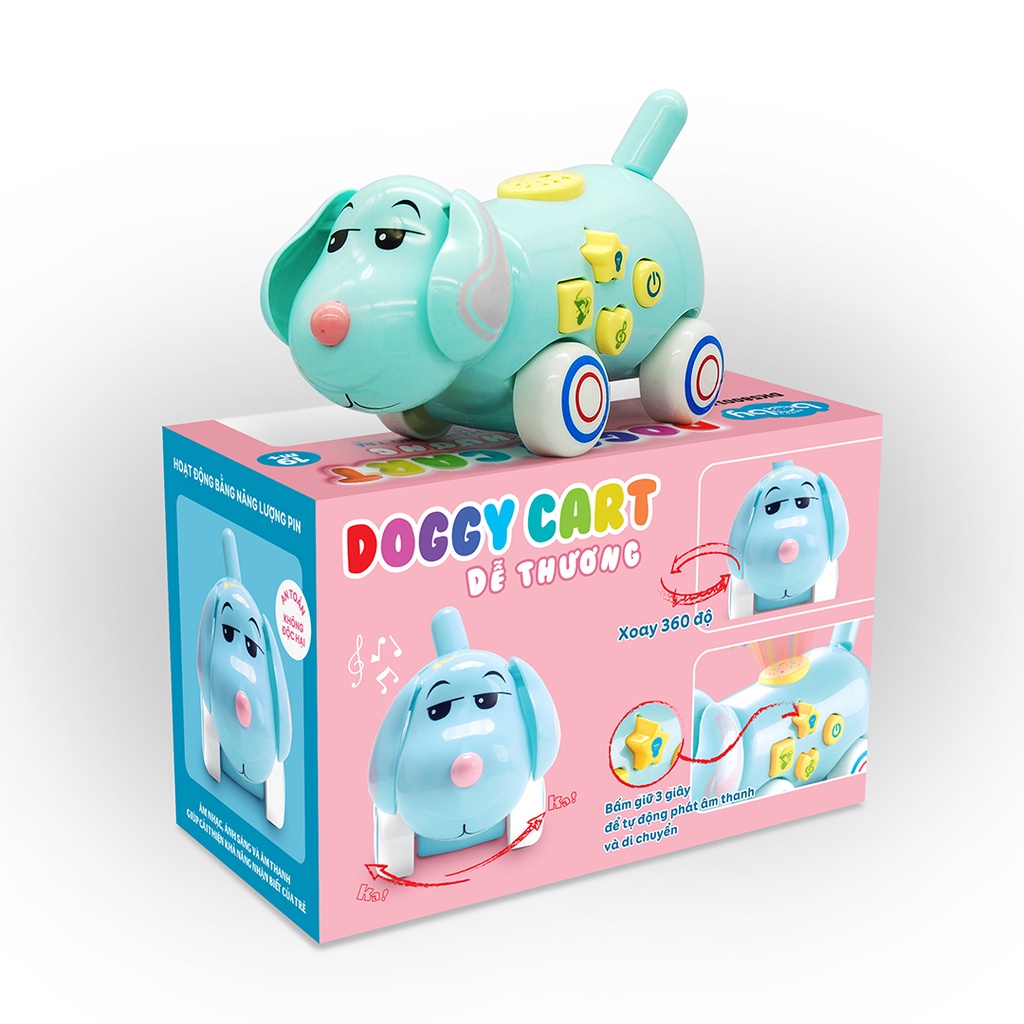 Đồ Chơi DUKA Doggy Cart Dễ Thương