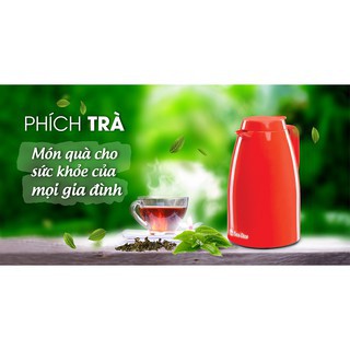 Phích nước RD1542N2.E Rạng Đông cao cấp 1,5 lít có nút ấn tiện dụng, giữ nhiệt lâu, pha trà cafe