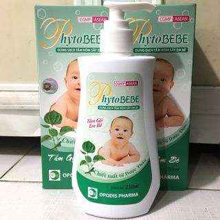 Dung dịch tắm rôm sảy em bé PHYTOBEBE
