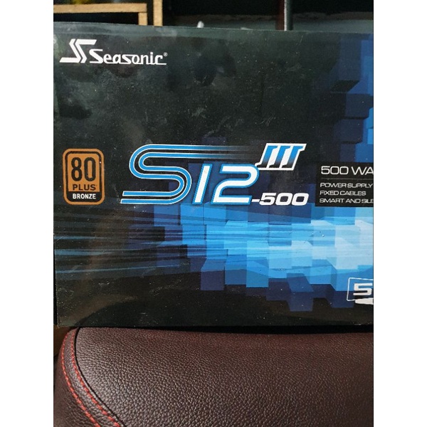 Nguồn máy tính Seasonic 500w S12III-500 - 80 plus bronze