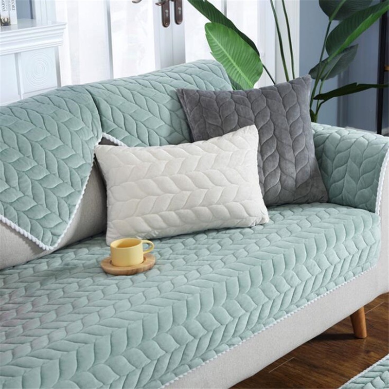 Thảm Lót Ghế Sofa Vải Nhung Dày 70*70cm & 70*180Cm Trang Trí Phòng Khách