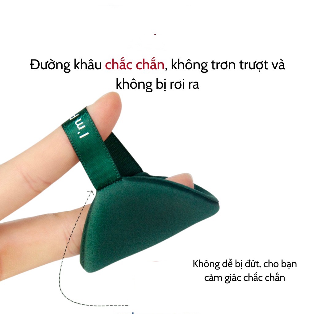 Mút tròn tán phấn nước kem nền mềm mại độ đàn hồi tốt