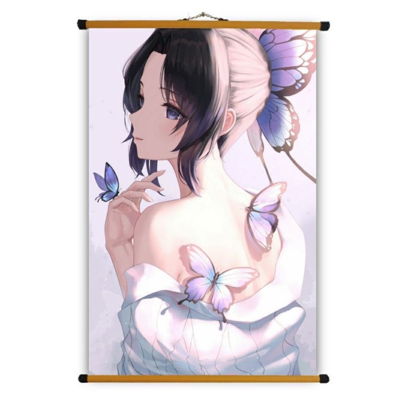 Poster Vải Anime Kimetsu No Yaiba - Kochou Shinobu
