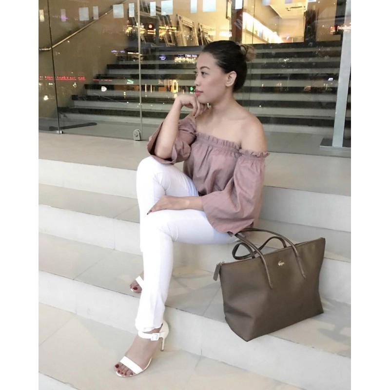 TÚI LACOSTE TOTE TÚI XÁCH CÔNG SỞ TÚI ĐỰNG A4 TÚI ĐỰNG LAPTOP