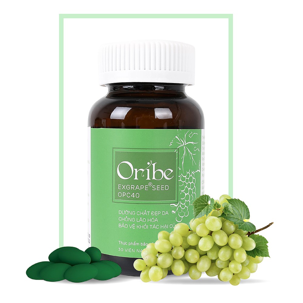 Viên uống đẹp da, chống nám, làm chậm quá trình lão hóa Oribe (Hộp 30 viên) - 0305651 | Thế Giới Skin Care