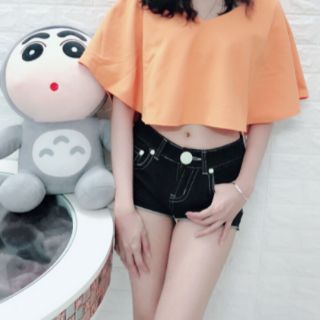 Áo croptop tay cánh dơi AKTN24 (hình thật 100%)
